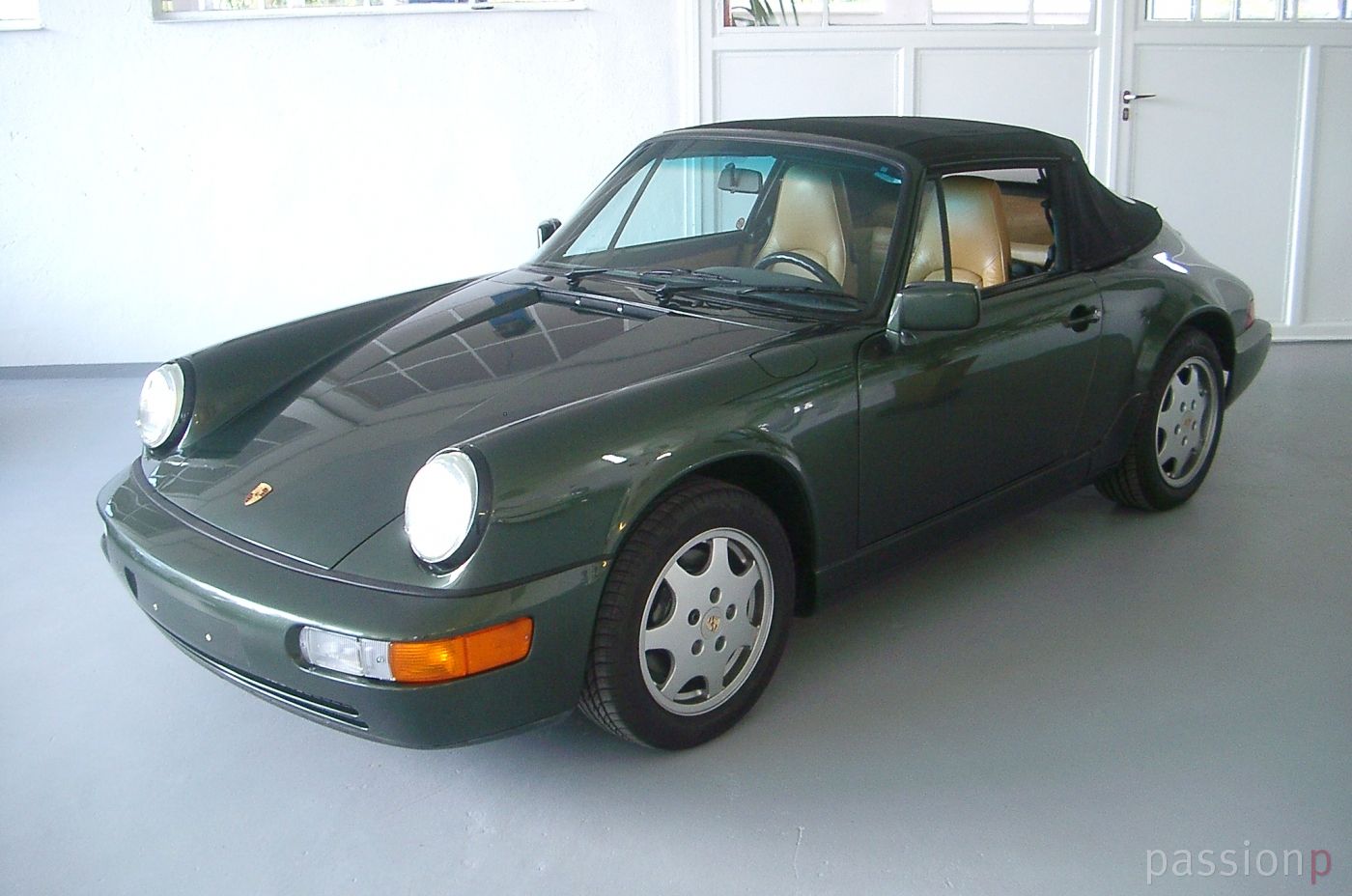 91er 911 Carrera 2 oakgrünmetallic