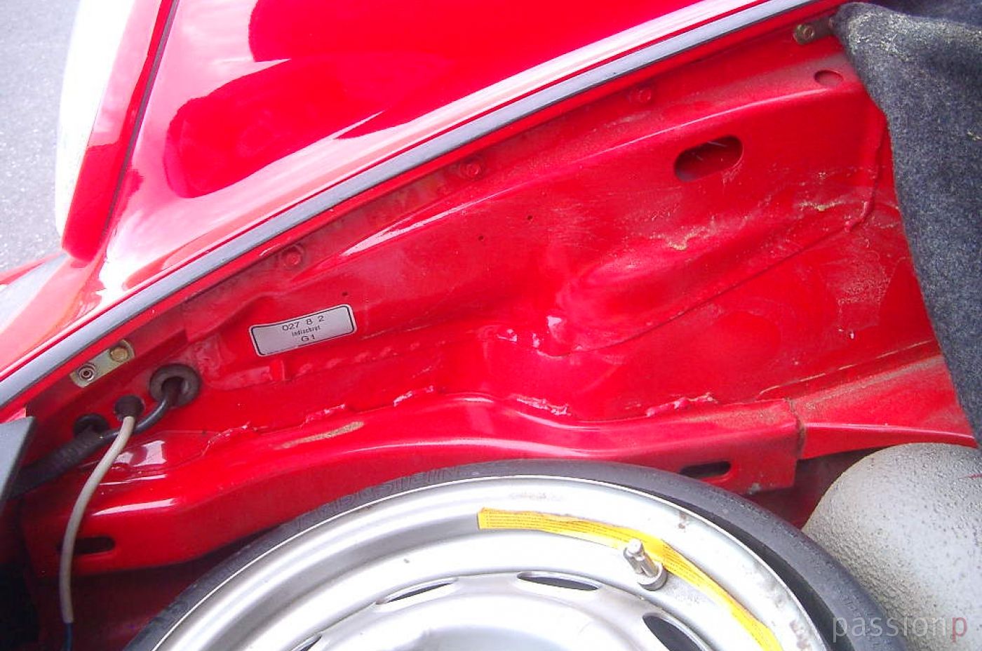 85er 911 Carrera 3.2 Indischrot-grau