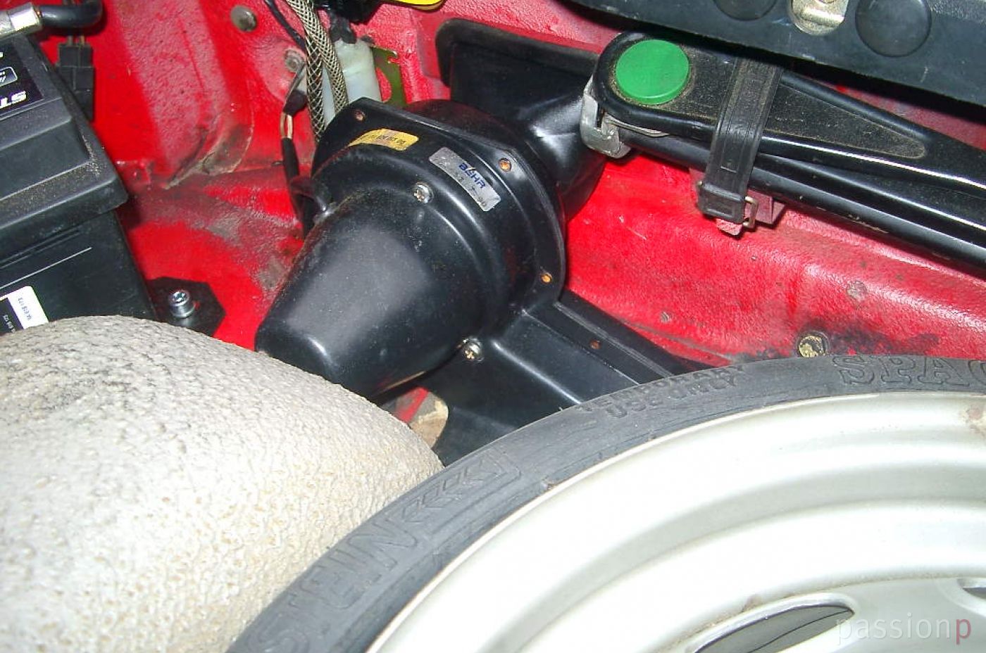 85er 911 Carrera 3.2 Indischrot-grau