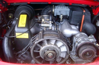85er 911 Carrera 3.2 Indischrot-grau
