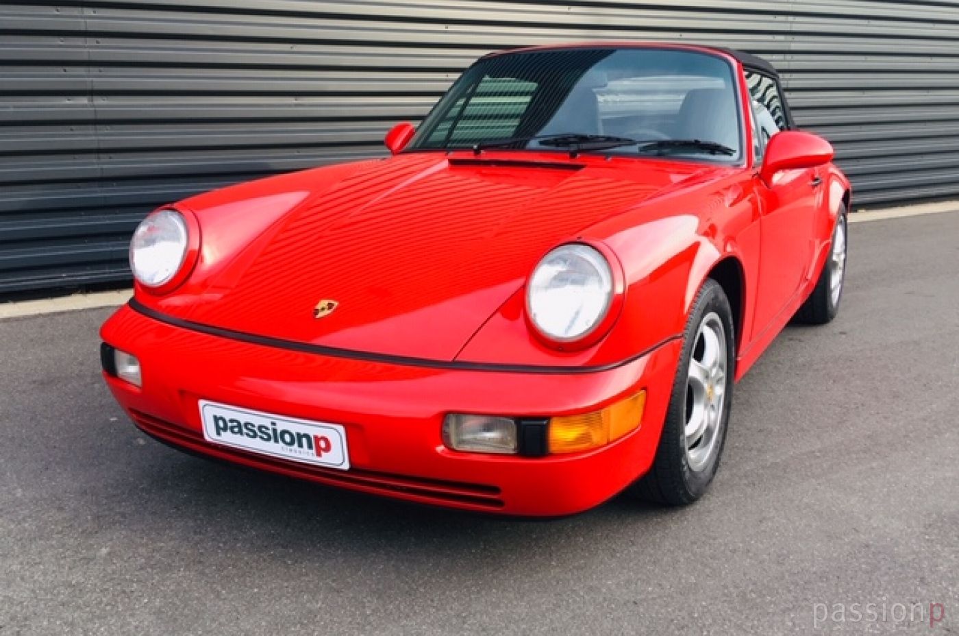 92er 911 C2 Cabrio (964) indischrot