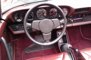 83er 911 SC Cabrio schwarz/burgund