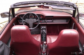 83er 911 SC Cabrio schwarz/burgund