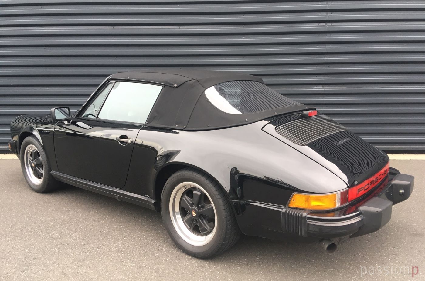 86er 911 Carrera Cabrio schwarz