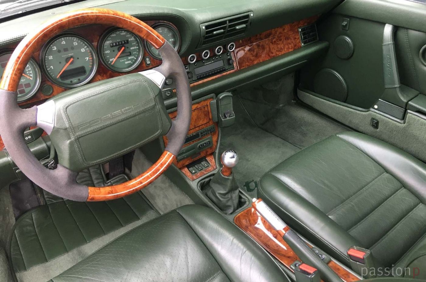 91er 964 turbo 3.3 oakgrünmetallic mit WLS
