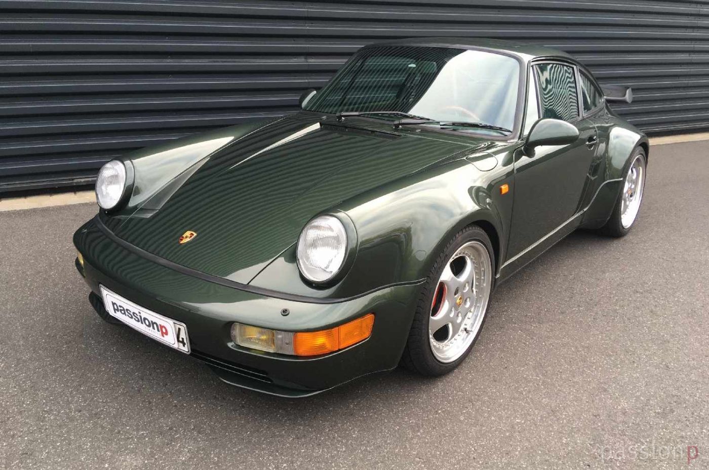 91er 964 turbo 3.3 oakgrünmetallic mit WLS