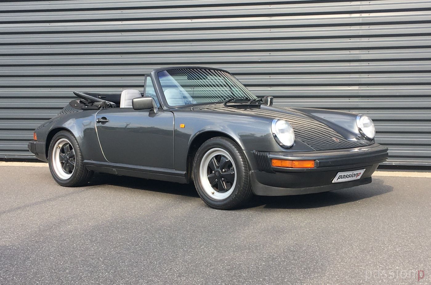 83er 911 SC Cabrio anthrazit DEUTSCHES Modell