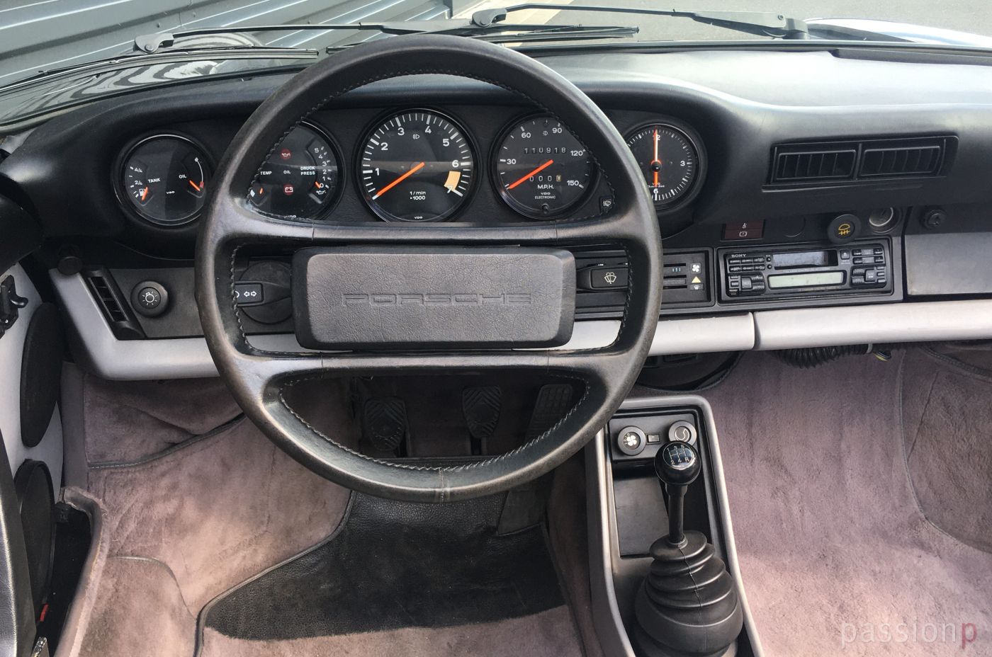 83er 911 SC Cabrio anthrazit DEUTSCHES Modell