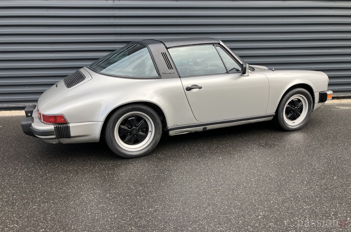 84er 911 Carrera Targa zinnmetallic/burgund