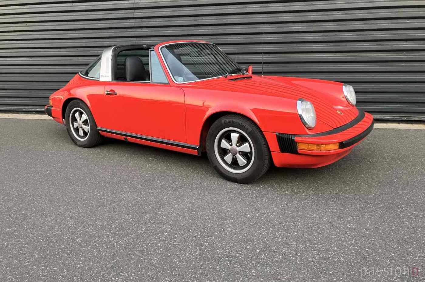 77er Porsche 911 S in Erstlack indischrot 