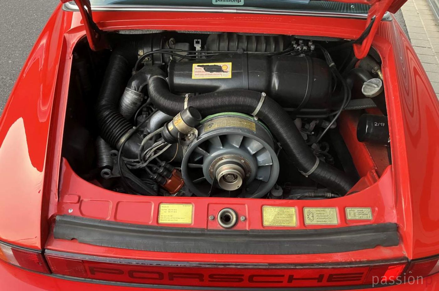 77er Porsche 911 S in Erstlack indischrot 
