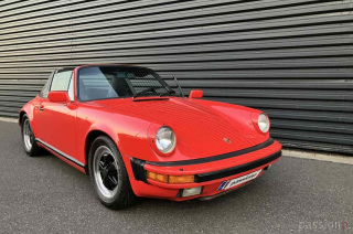 86er Porsche 911 Carrera Targa indischrot